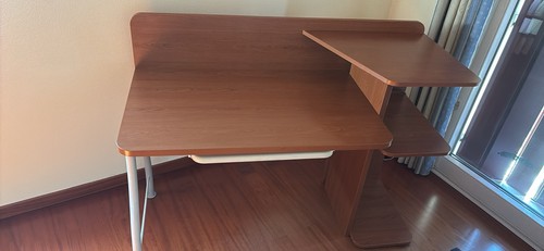 Scrivania angolare porta - , pc